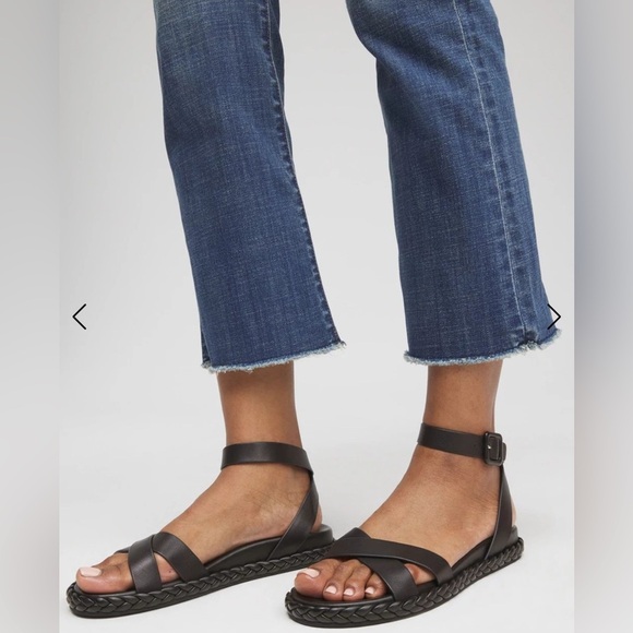 Chico's Shoes - Chico’s Dani Braided Ankle Strap Sandals